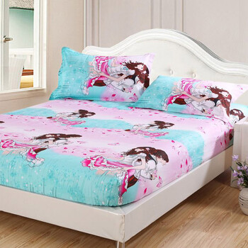 安意道床上用品120*200/150*200/180*200cm三个尺寸床用全棉单床笠ZN03 二十四号花型 120*200cm