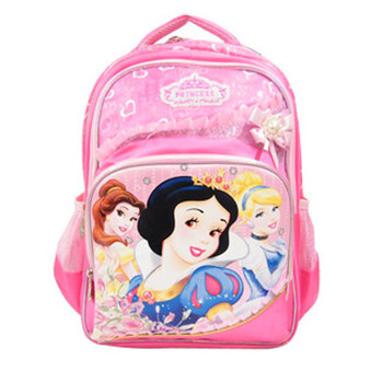 迪士尼/Disney 白雪公主书包儿童卡通双肩背包小学生书包CL-D0143 新品惊喜直降！ 玫红