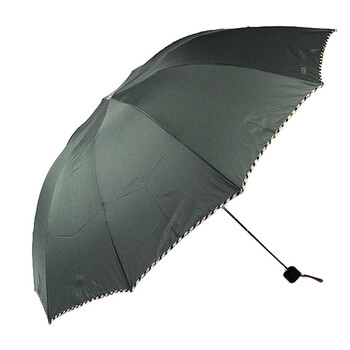 天堂伞3311E碰 加大加固雨伞防风晴雨伞防紫外线遮阳伞拒水一甩干 深绿色