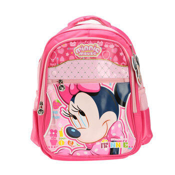 Disney/迪士尼米奇小学生卡通书包SM80294 玫红 1