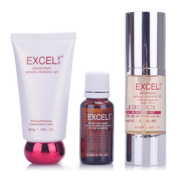 萱姿 EXCEL 净肤养颜套盒(排毒养颜套) 排毒 美白 3件套