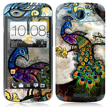 IdeaSkin HTC One S/Z560e 皮肤 孔雀 外壳保护套皮贴膜 DBYD182201