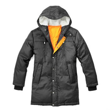 Q&X凯安斯 韩版时尚休闲羽绒服 8114400410 黑色 XL