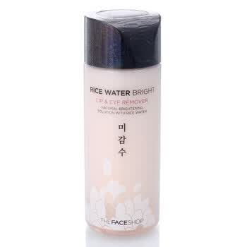 The Face Shop大米纯米眼唇卸妆液温和无刺激120ml
