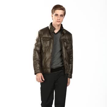 波司登男装时尚羽绒服1192-08015 N204(咸菜绿) 52A(185/100)