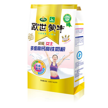 【】<em>欧世蒙牛</em>金装<em>女士</em>多维高钙高铁<em>奶粉</em>400g