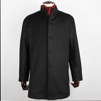 男装+外套+langken浪肯男式欧式中装系列立领