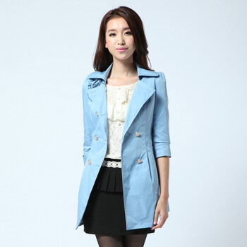 MOOBY 2012<em>秋装</em>新款 <em>女式</em>风衣女<em>外套</em> 春秋装