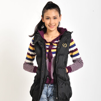 舒郎sisulan2012秋冬新款女装韩版休闲<em>马甲学</em>