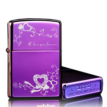 美国进口 zippo打火机 永恒的爱24747MT