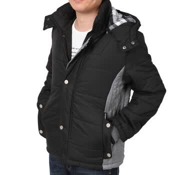 波尔堡新款冬装棉服潮男棉衣男装男装外套韩版
