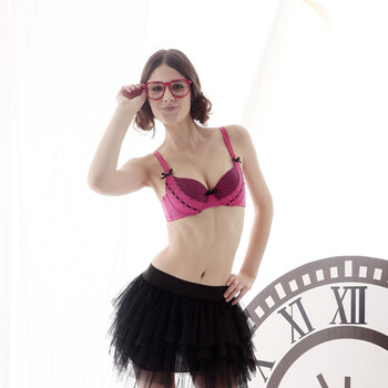 迪芬娜girl 2012秋冬新品 可爱淑女格子<em>少女</em>内