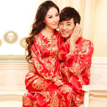 <em>雪俐</em>shirley+春季<em>雪俐</em>结婚<em>睡衣</em>仿真丝女长袖丝