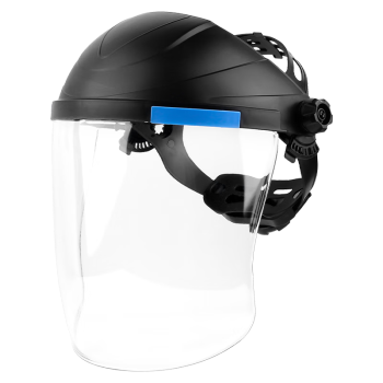 星工（XINGGONG）防护面屏 防化学飞溅抗冲击 防油烟 头戴式透明面罩 20只装XGH693