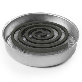 庄太太【接灰盘带盖(2个起售)】不锈铁锯齿网格蚊香架蚊香盘蚊香托盘蚊香支架盒接灰盘