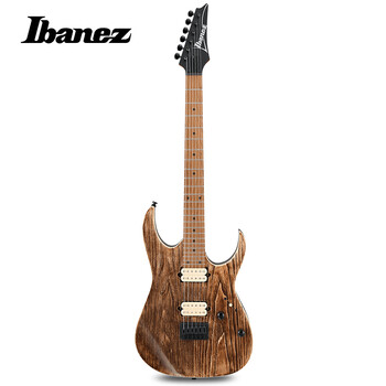 依班娜(ibanez)rg421hpam abl哑光复古渍纹棕色 24品双双线圈拾音器