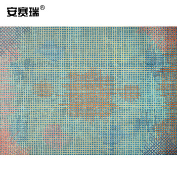 安赛瑞 地毯 加厚商用办公室宾馆酒店座椅满铺餐桌垫 1.6×2.3m 彩花之釉26789