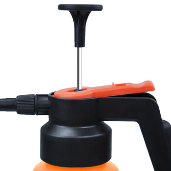 益美得 喷壶园林园艺高压喷壶喷雾洒水器大容量 1.8L橘色