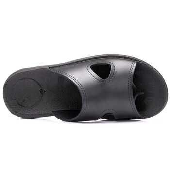 者也（ZYE）防静电鞋无尘pvc鞋子PU软底男女通用电子工厂车间工作鞋ESD静电鞋 黑色pu软底 46码 