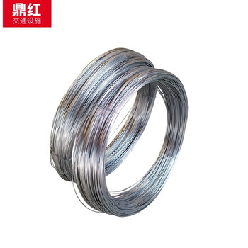 鼎红镀锌铁丝园艺铁丝搭大棚铁线丝挂窗帘晾衣绳铁丝线工地户外搭建铁丝12号【直径2.8mm/10公斤】约160米