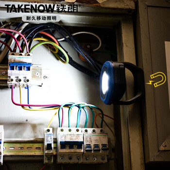 铁朗（TAKENOW）工作灯 LED超亮汽修维修工作灯 充电式双光源便携泛光灯 WL6016 26580