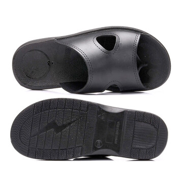 者也（ZYE）防静电鞋无尘pvc鞋子PU软底男女通用电子工厂车间工作鞋ESD静电鞋 黑色pu软底 46码 