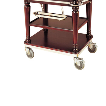 南 C-61 南方豪华长形烧牛肉车 红木色 自助餐车 酒店宾馆送餐车推车 酒水服务车