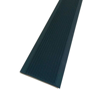 冰禹 BYlf-542 自粘式PVC楼梯平面橡胶条 防滑条 台阶过道防滑条 蓝色4cm*2m