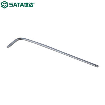 世达（SATA）81105A 铬钒钢加长球头内六角扳手2MM