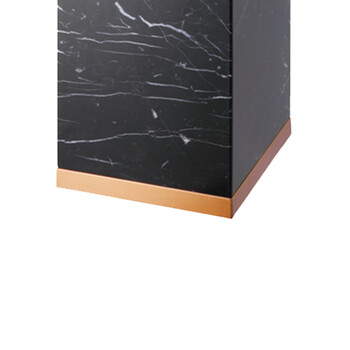 南 GPX-7K 南方座地烟灰桶 玫瑰金黑白根 办公楼立式座地烟灰桶户外垃圾箱大厅大堂电梯口烟灰桶