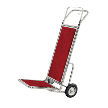 南 XL-2B 手推行李车 行李搬运车酒店箱包运送车静音轮推车 镜钢