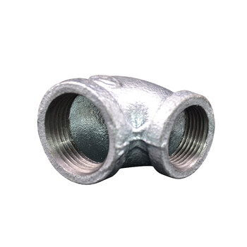 卓炫(ZHUOXUAN)镀锌管 大小头内丝弯头玛钢变径管古 DN50*20(5个/件)