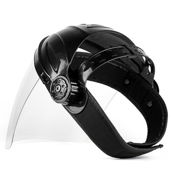 工品星防护面屏 抗冲击 防化学飞溅 防油烟 头戴式透明面罩