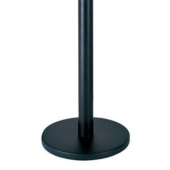 南 LG-H 伸缩带栏杆座 砂面黑杆 栏杆座 隔离带护栏杆警戒围栏银行排队立柱