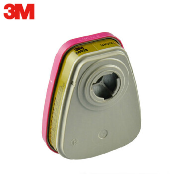 3M  过滤盒 防放射性 碘 滤毒盒 配全面具使用 60928滤盒（一对）