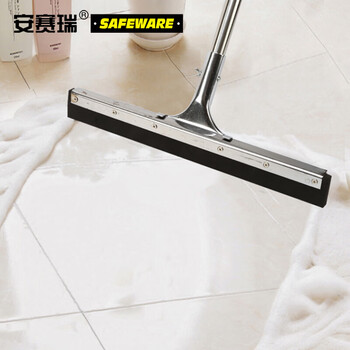 安赛瑞 不锈钢刮水器 商用地刮推水刮 玻璃擦窗器瓷砖实木地板刮擦地55cm 24392