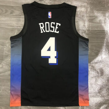 滕讯体育nba专营21赛季nba篮球服尼斯队定制篮球背心罗斯4号球衣
