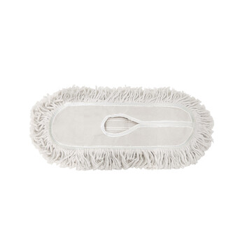 兰诗（LAUTEE）PB1025 铁杆尘推替换头 90cm 尘推替换布