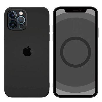 苹果12壳magsafe磁吸动画iphone12promax液态硅胶套全包mini开同款