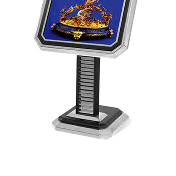 南 P-59 金霸王指示牌 镜钢 酒店大堂立式告示牌展示架宣传牌广告牌 向导牌