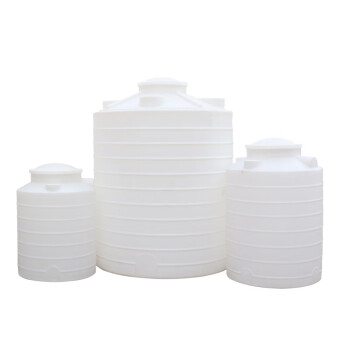 庄太太【白色2T加厚】塑料水塔储水箱大号储水桶搅拌桶化工桶1/3/5/8/10T/20吨pe储水罐