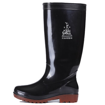 五羊 5030 工业雨靴 黑色 #38