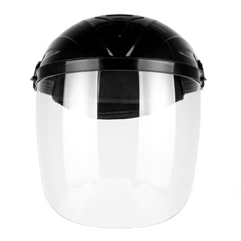 工品星防护面屏 抗冲击 防化学飞溅 防油烟 头戴式透明面罩
