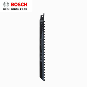 博世（BOSCH）马刀锯条原装往复锯条加气混凝土切割强劲型225mm电动工具配件S1141HM(1支)