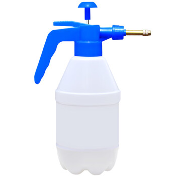 兰诗（LAUTEE）HF-C302 铜头喷水壶 酒精喷壶气压式喷雾壶 2L喷壶 颜色随机 1个装
