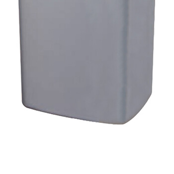 南 GPX-92A 南方方形塑料单层垃圾桶  灰色 商用垃圾桶 酒店宾馆客房果皮桶