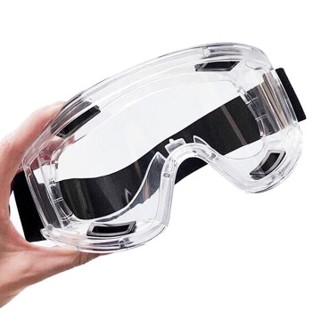 者也 全密封护目镜防护眼镜防尘眼镜可带近视镜 透明防雾