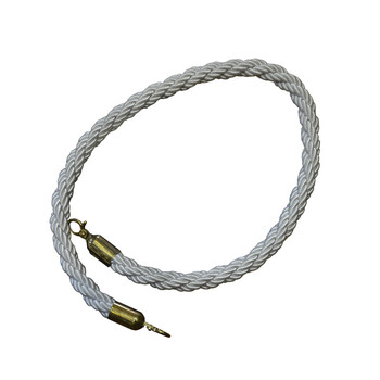 南 HCLG-S 自锁栏杆绳 S型白色 钛金扣 栏杆座专用挂绳1.5米 带锁栏杆绳