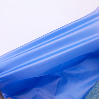 谋福CNMF117 防水围裙 防油污耐酸碱 无袖简约厨房食堂家务屠宰场洗车（蓝色PVC 防水围裙）