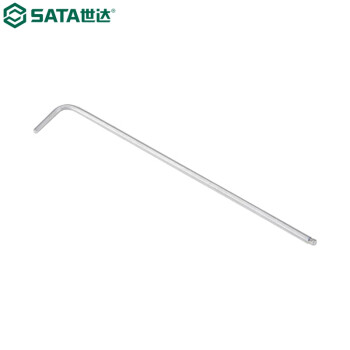 世达（SATA）80105A  铬钒钢特长球头内六角扳手2MM